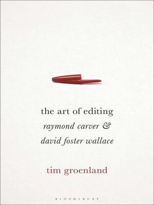 cover image of The Art of Editing